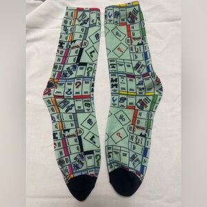 Monopoly Board Game Socks